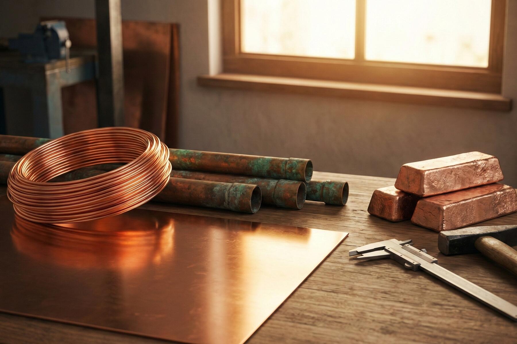 انواع مس | راهنمای کامل خواص، استخراج و کاربردها